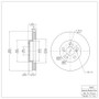 DFC 10-17 Lexus CT200H Front Brake Rotor