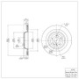 DFC 13-19 Mercedes-Benz GL450 Rear Brake Rotor