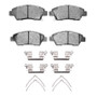 R1 2009-2020 Honda CR-Z Front R1 Ceramic Pads & Hardware Kit