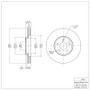 DFC 03-05 Nissan Murano Front Brake Rotor