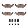 R1 1997-2000 Chrysler Town & Country Rear R1 Optimum OE Pads & Hardware Kit