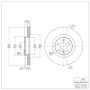 DFC 07-16 Volvo S80/S60 Front Brake Rotor