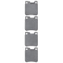 DFC 91-9 Chrysler Crossfire Rear Euro 5000 Ceramic Brake Pads