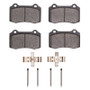 DFC 04-07 Volvo V70/S60 Rear Euro 5000 Ceramic Brake Pads and Hardware Kit