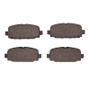 R1 17-25 Jeep Compass Rear R1 Ceramic Brake Pads