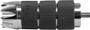 Air Cushioned Excalibur Shifter/brake Peg Chrome