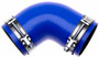 Gates 01-10 Chevrolet Silverado V-8 6.6L Diesel Hot Side Turbocharger Hose Kit (Molded)