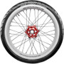 Avon Cobra Chrome AV91 White Sidewall Front Tire - MH90-21 56V 1DK