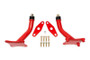 BMR 16-24 Chevrolet Camaro (6th Gen) Motor Mount Kit w/ Solid Bushings - Red