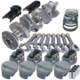 Eagle Chevy 350 3.480in Crank 5.700in I-Beam Rods -5cc Flat Top 4.060in Pistons Rotating Assembly