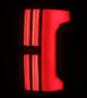 AlphaRex 07-13 Toyota Tundra Nova-Series LED Tail Lights - Black Red