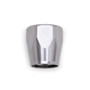 Russell Hose End Socket -8 AN Polished & Gray Anodized (2 Pack)