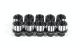 BMR 05-14 Ford Mustang Lug Nut Kit 5/8-18 RH Flange 12-pt Aluminum Set of 10