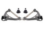 BMR 70-81 Chevrolet Camaro A-Arms Upper Non-Adjustable Delrin Std Ball Joint - Black Hammertone