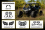 Diode Dynamics 17-24 Can-Am Maverick X3 Stage Series Roof Bracket Kit