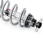 QA1 GM Pro Front Coil-Over System - Double Adj. - 10in x 650lbs/in - Flat Large - Aluminum