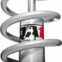 QA1 GM Pro Front Coil-Over System - Double Adj. - 10in x 600lbs/in - Flat Large - Aluminum