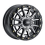 ITP SD10 Beadlock 16x7 / 6/5.5 BP / 78.9mm Offset Grey w/ Black Ring Wheel