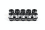 BMR Lug Nut Kit 14mm x 1.50 RH Conical 12-pt Aluminum (Set of 10) - Black Anodized