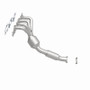 MagnaFlow 05-06 Ford Focus 2.0L Direct Fit Converter