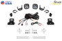 Diode Dynamics 17-24 Can-Am Maverick X3 SS5 Stage Series Ditch Light Kit - Pro White Combo