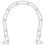 Cometic Chevy Gen-4/5 Big Block V8 Timing Cover Gasket .031in Fiber - 10 Pack