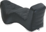 Mustang 08-21 HD Electra Glide,Rd Glide,Rd King,Str Glide Driver Backrest - Black w/ Red Stitching