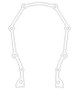 Cometic Chrysler Gen-2 Hemi .060in AFM Timing Cover Gasket