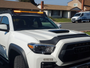 Cali Raised 40 Cut-Out Prinsu Roof Rack Slim Led Light Bar Bracket Kit - W/ 42 Inch Slim Led Light