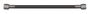 Goodridge 15in Universal Oil Line Assembly w/Black Fittings