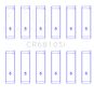 King Engine Bearings Chrysler 215 (Size +0.25mm) Connecting Rod Bearing Set