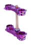 XTrig 06+ Yamaha YZ 125 ROCS Tech Triple Clamp 25 mm. Offset M12 - Purple