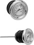 Oil Dip Stick W/temp Gauge White 1984-99 Softail Models