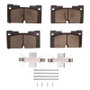 R1 2019-2025 Cadillac Escalade Front Performance Off-Road/Tow Brake Pads & Hardware Kit