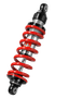 Bitubo XZE0 Monoshocks Adjustable: Spring Preload, Rebound, Red Spring