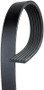 Gates 99-01 Honda Odyssey V-6 3.5L Serpentine - Alt. & A.C. Standard V-Ribbed Belt
