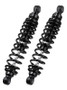 Bitubo WMB0 Twinshocks Adjustable: Spring Preload, Length 321mm, Dark Edition