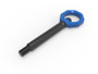 aFe 23-25 BMW M2 (G87) CONTROL Front / Rear Tow Hook - Blue