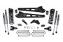 Zone Offroad 13-18 Ram 3500 6.5in Replacement Kit, Front Coil, Rear Block - Nitro Shocks