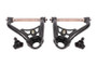 BMR 68-74 Chevrolet Nova Non-Adj. Upper A-Arms w/ STD. Ball Joint (Delrin) - Black Hammertone