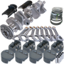 Eagle Chevy 350 3.500in Crank 6.000in I-Beam Rods -5cc Flat Top 4.000in Pistons Rotating Assembly