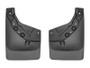 WeatherTech 24-25 Toyota Tacoma w/Fender Flares Rear No Drill MudFlaps - Black