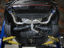 aFe Takeda 20-21 Kia Forte GT 1.6L (t) 3in to 2.5in SS Axle-Back Exhaust System w/ Blue Flame Tips