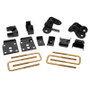 Combining our newly released independent damping adjustable front coilovers and supporting rear shocks with our time-tested lowering components equal the optimum in sport truck handling all in one convenient package. Kits will contain (depending o...