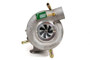Forced Performance Subaru STi/WRX Green UHF BB Turbo 84mm Black Housing Int WG w/Oil Line (D/S Only)