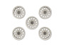 Ford Racing Bronco 17x8.5in Method Wheel & Center Cap - White