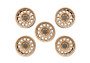 Ford Racing Bronco 17x8.5in Method Wheel & Center Cap Set - Bronze