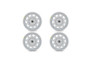 Ford Racing 21-24 Bronco Sport 17in Wheel Kit - Oxford White