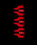 AlphaRex 87-96 Ford Bronco/F-150 Luxx-Series LED Tail Lights - Black Red