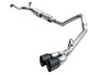 AWE Tuning 0FG Exhaust for 3rd Gen Toyota Tundra - Dual Diamond Black Tips